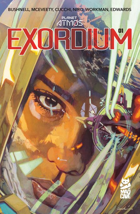 04/22/2026 PLANET ATMOS EXORDIUM #1 (OF 9) CVR B ANDREA CUCCHI VAR MAD CAVE STUDIOS