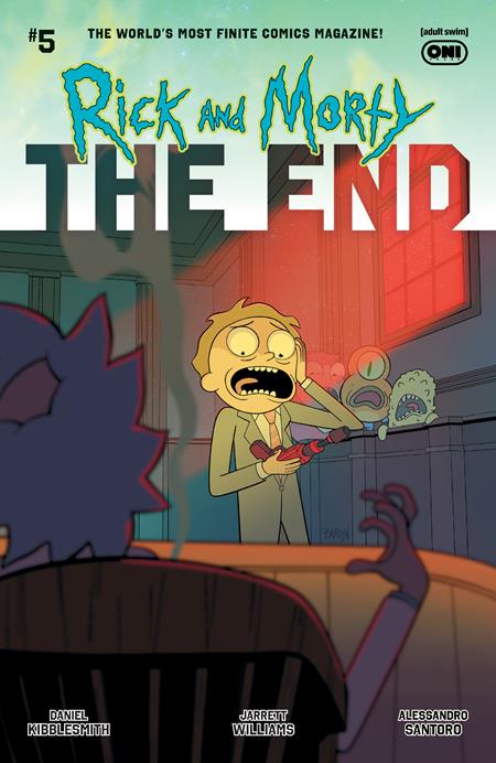 04/08/2026 RICK AND MORTY THE END #5 (OF 6) CVR A DAVE BARDIN ONI PRESS
