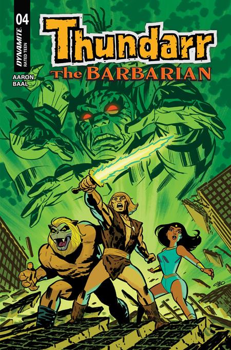04/29/2026 THUNDARR THE BARBARIAN #4 CVR A MICHAEL CHO DYNAMITE ENTERTAINMENT
