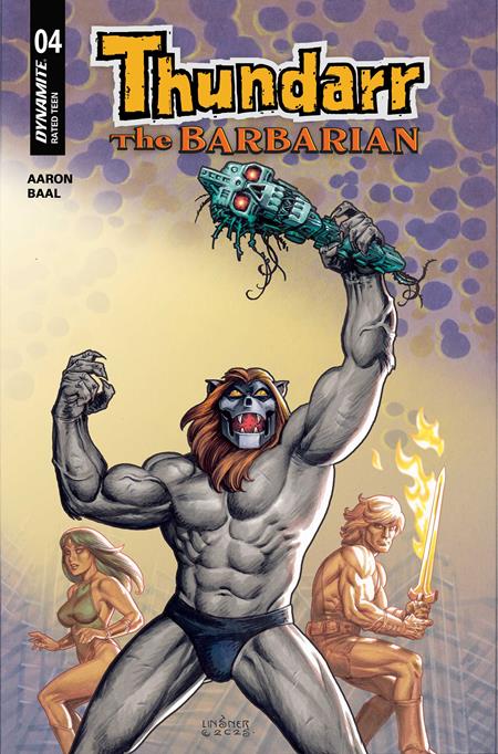04/29/2026 THUNDARR THE BARBARIAN #4 CVR D JOSEPH MICHAEL LINSNER VAR DYNAMITE ENTERTAINMENT