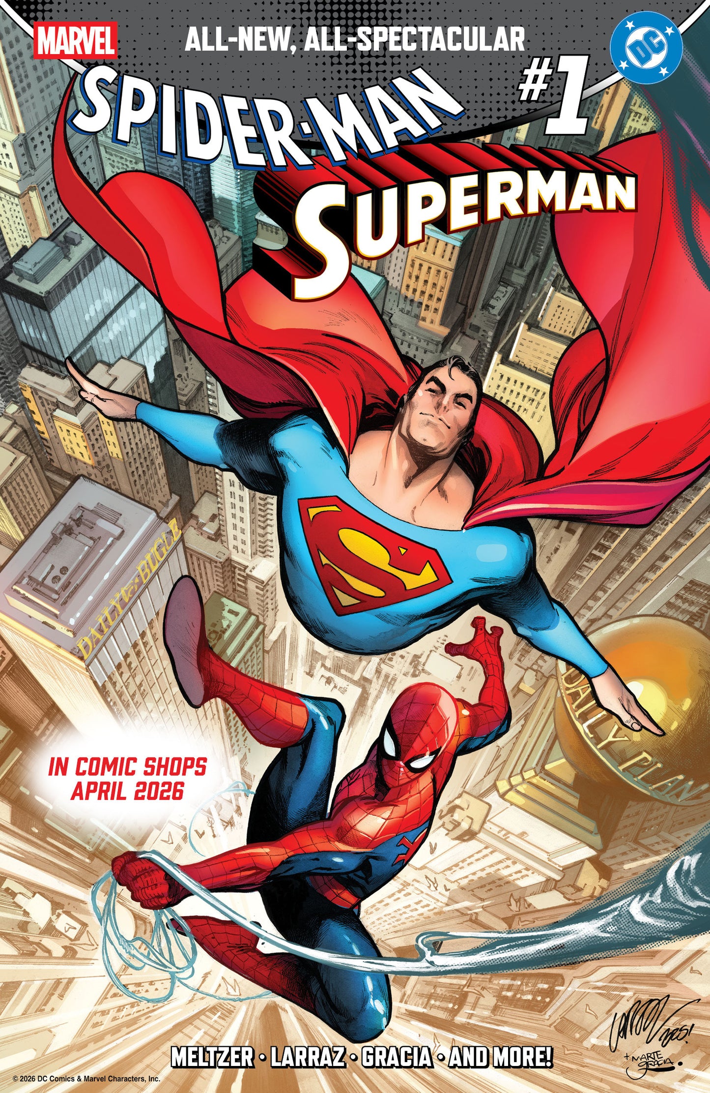 04/22/2026 MARVEL DC SPIDER-MAN SUPERMAN #1 MARVEL