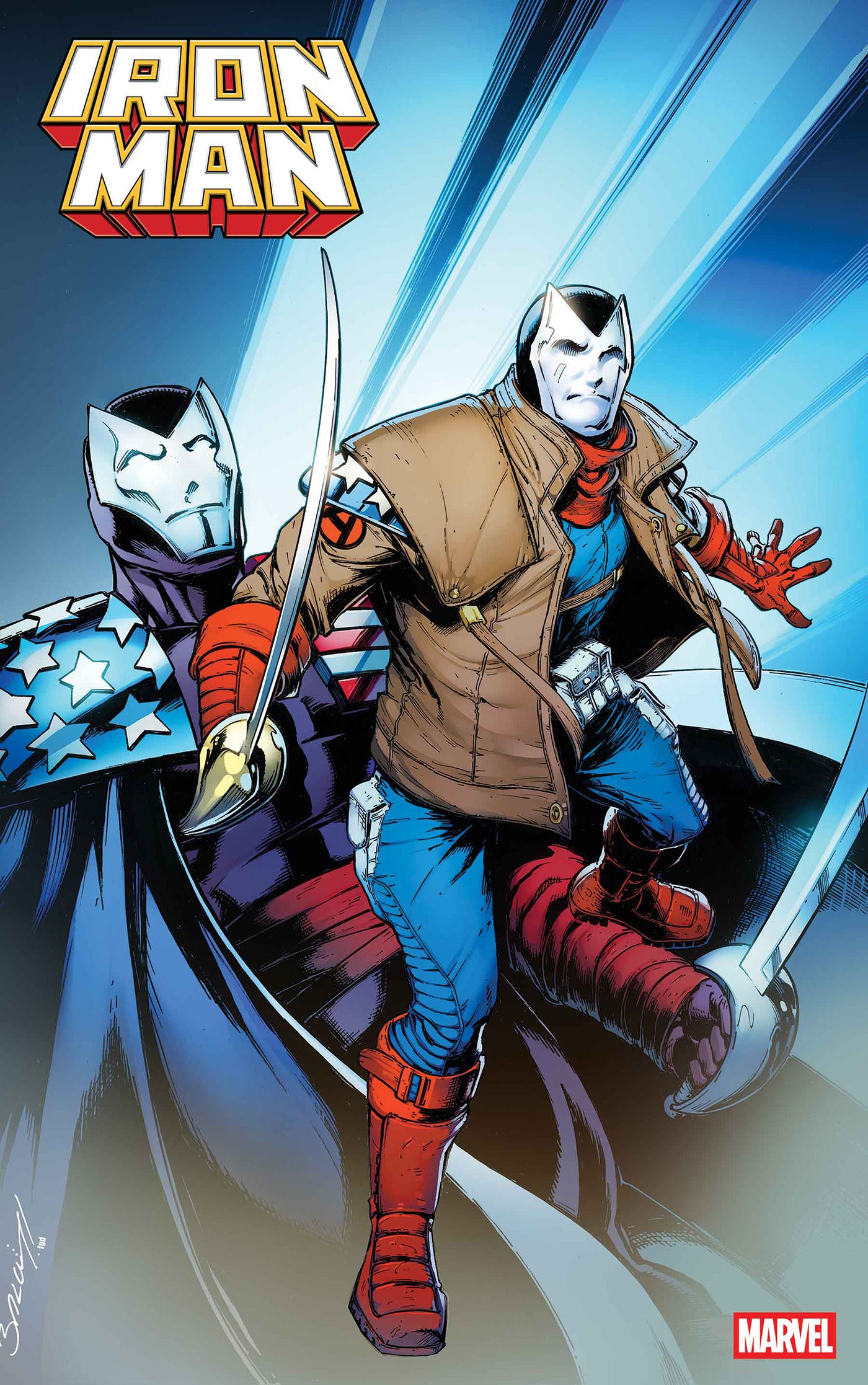 04/08/2026 IRON MAN #4 MARK BAGLEY CITIZEN V VARIANT MARVEL