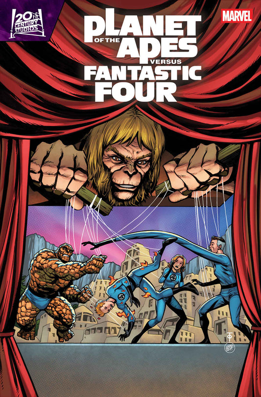 04/22/2026 PLANET OF THE APES VS. FANTASTIC FOUR #3 MARCUS TO HOMAGE VARIANT MARVEL