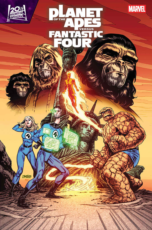 04/22/2026 PLANET OF THE APES VS. FANTASTIC FOUR #3 CORY SMITH VARIANT MARVEL