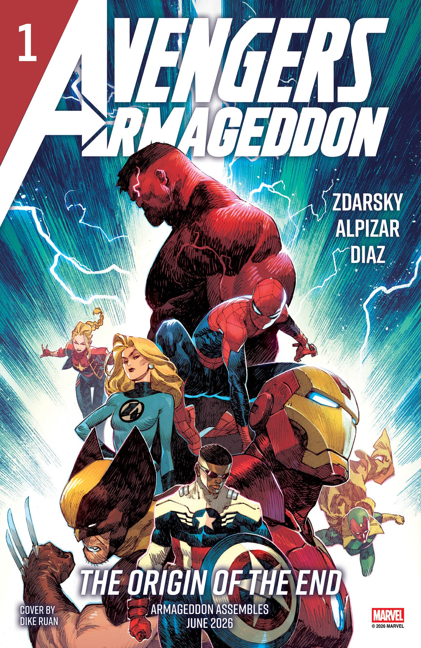 06/03/2026 AVENGERS: ARMAGEDDON #1 MARVEL