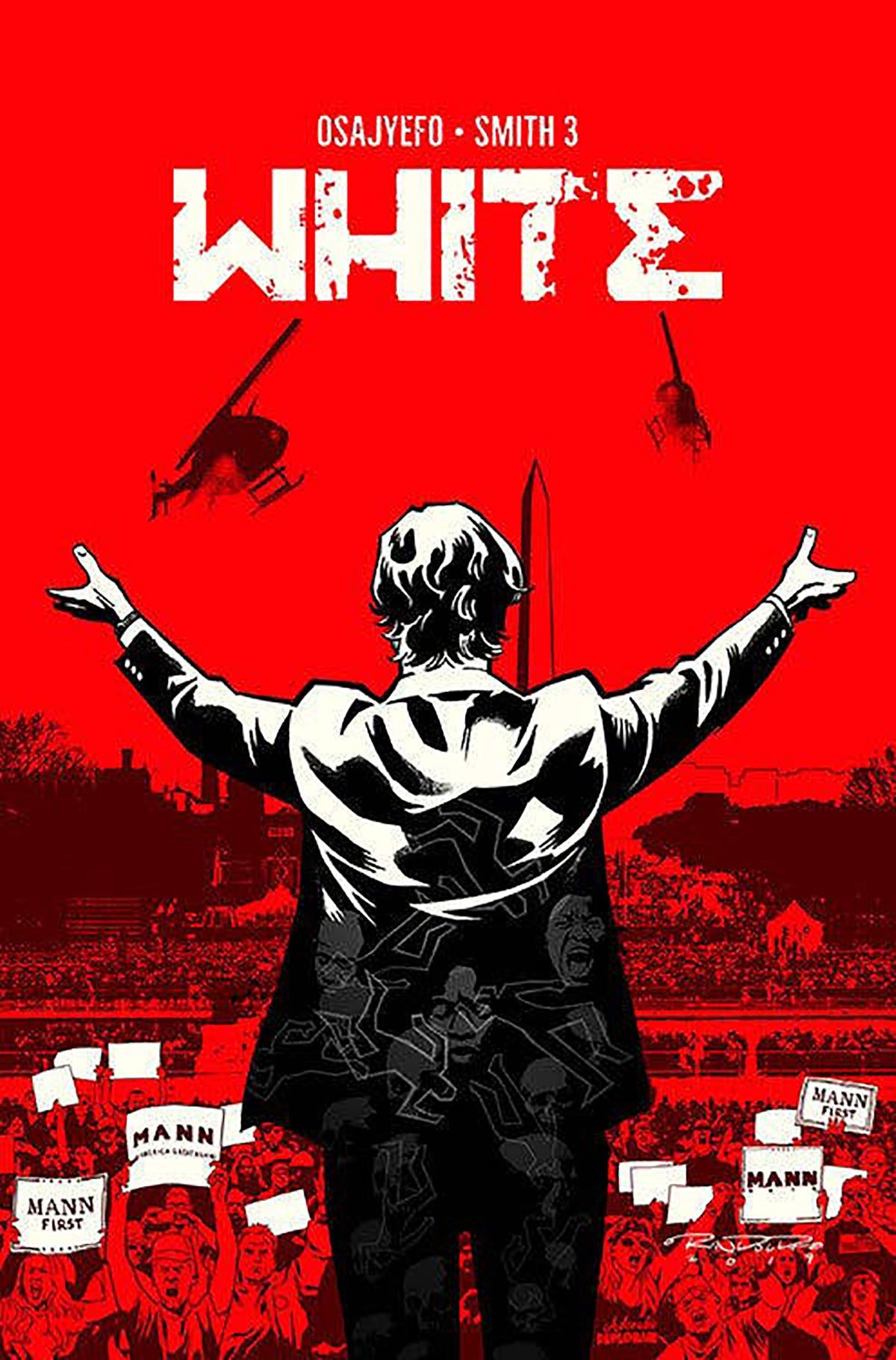 WHITE #1 (MR) 1ST PRINT 2021  BLACK MASK COMICS   