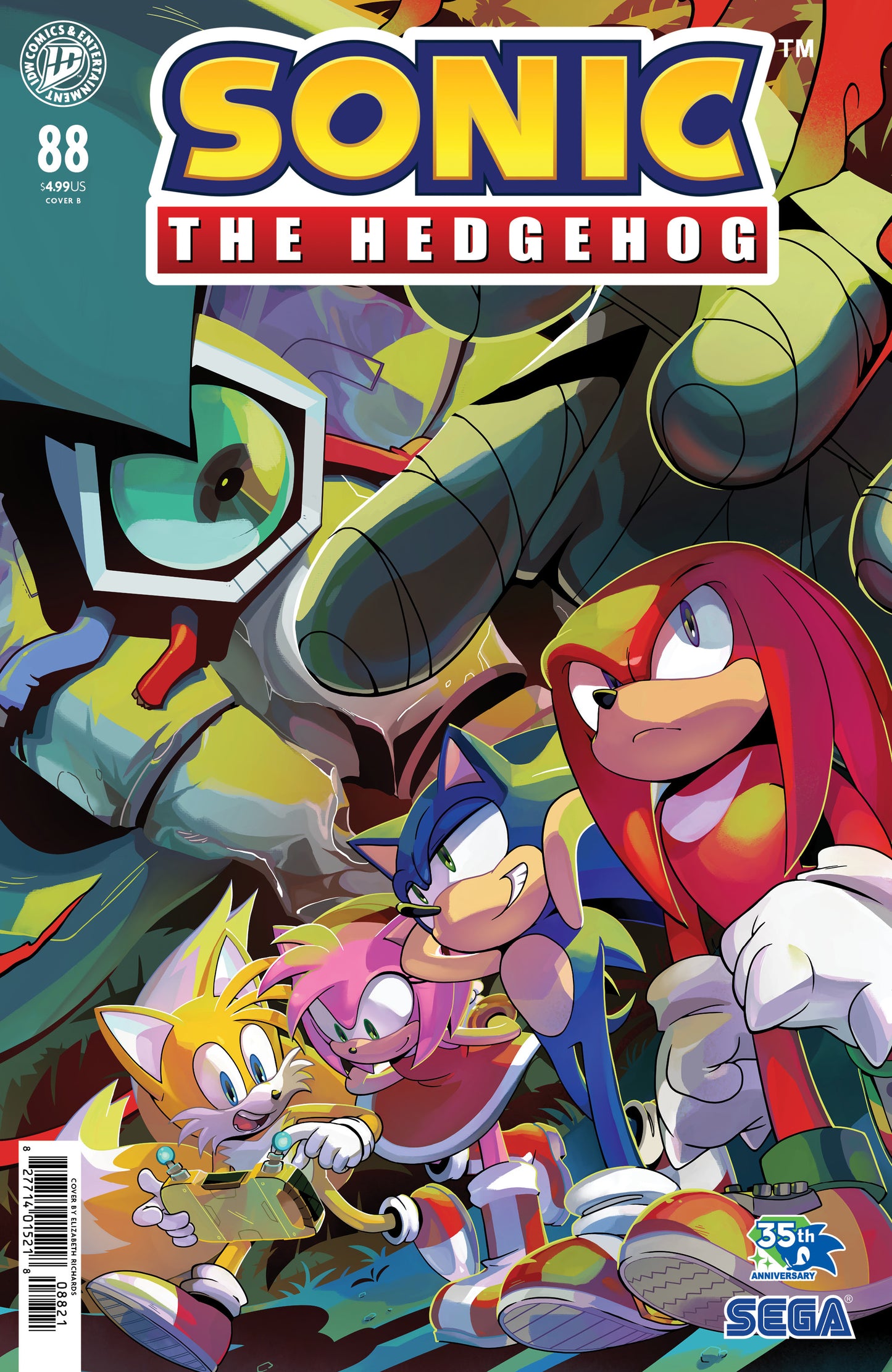 06/24/2026 Sonic the Hedgehog #88 Variant B (Richards) IDW PUBLISHING