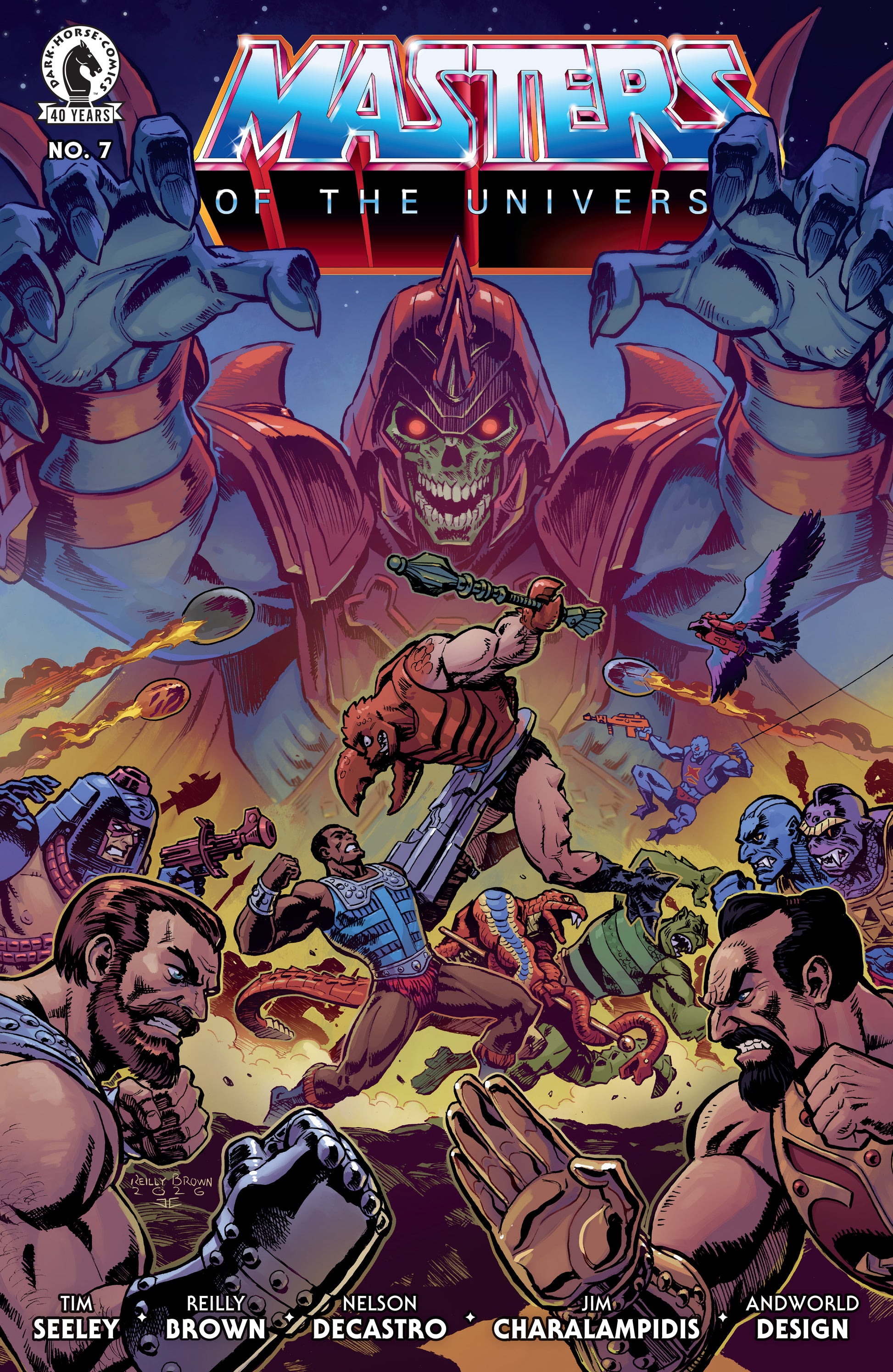 07/22/2026 He-Man and the Masters of the Universe #7 (CVR A) (Reilly Brown) DARK HORSE COMICS