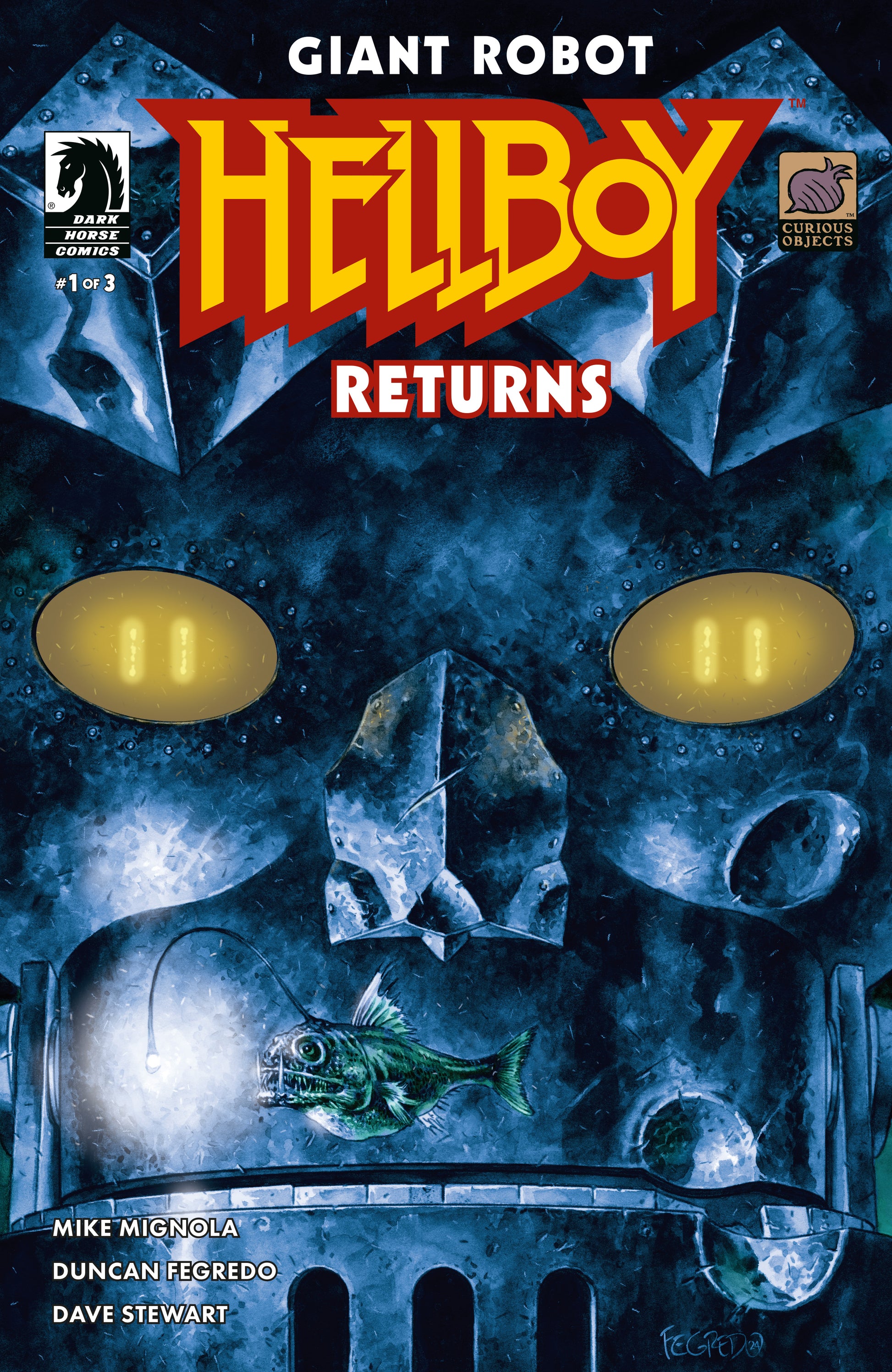 07/22/2026 Giant Robot Hellboy Returns #1 (CVR A) (Duncan Fegredo) DARK HORSE COMICS
