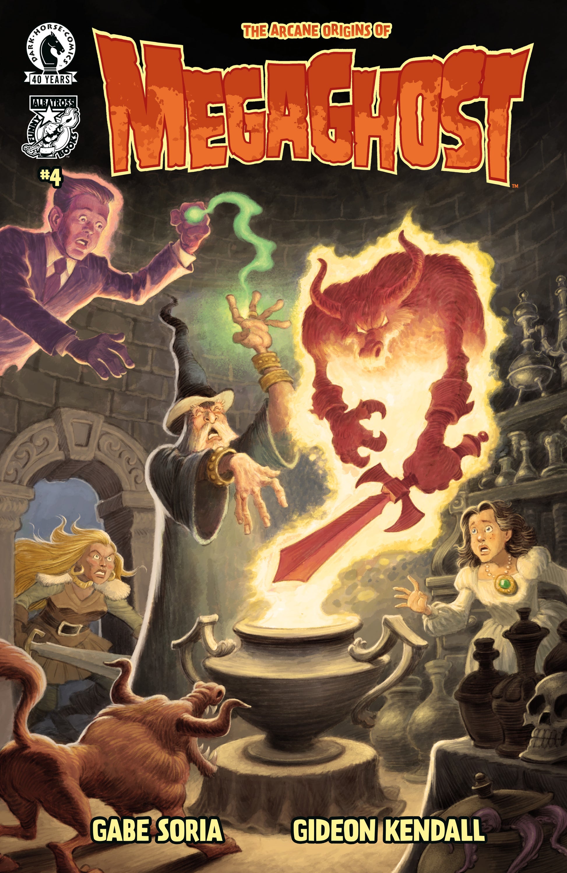 07/01/2026 Megaghost Volume 2 #4 (CVR A) (Gideon Kendall) DARK HORSE COMICS