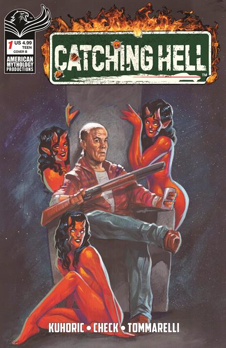 06/10/2026 CATCHING HELL FEAT REGGIE BANNISTER #1 CVR B GREG LAROCQUE VAR Previously Solicted Thru Diamond PRANA PUBLISHERS