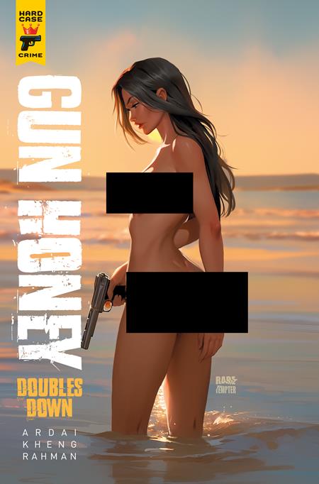 06/10/2026 GUN HONEY DOUBLES DOWN #1 (OF 4) CVR E RARE TEMPTER WRAPAROUND NUDE BAGGED VAR (MR) TITAN COMICS