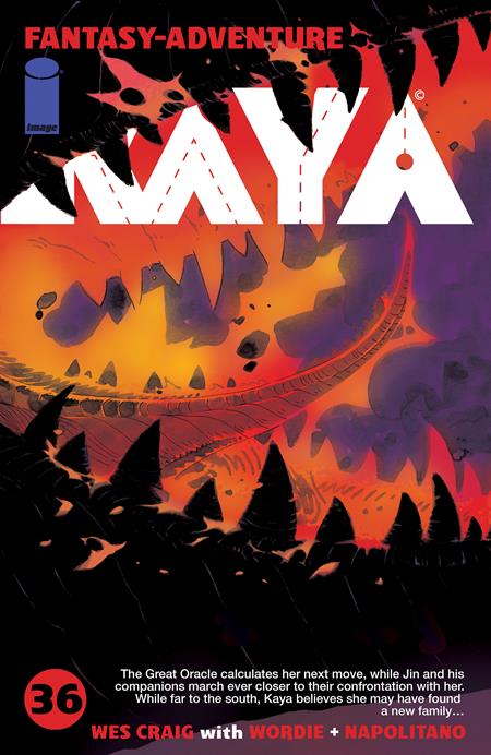 06/24/2026 KAYA #36 CVR A WES CRAIG IMAGE COMICS