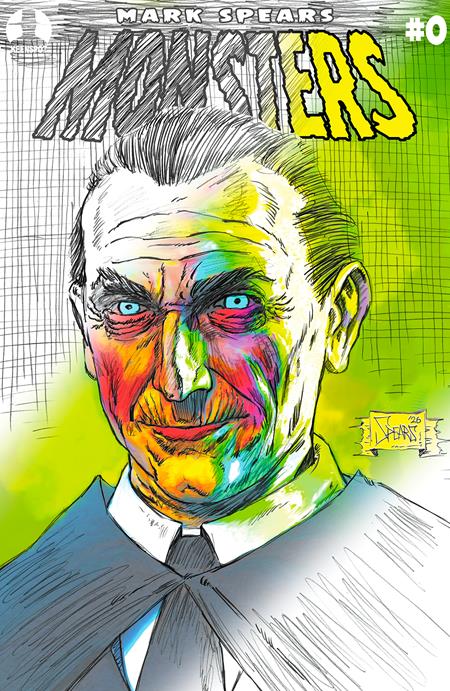 06/03/2026 MARK SPEARS MONSTERS #0 DELUXE EDITION (ONE SHOT) CVR D MARK SPEARS DRACULA SKETCH VAR EX POSSE HOLDINGS