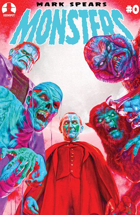 06/03/2026 MARK SPEARS MONSTERS #0 DELUXE EDITION (ONE SHOT) CVR E MARK SPEARS THE SQUAD VAR EX POSSE HOLDINGS