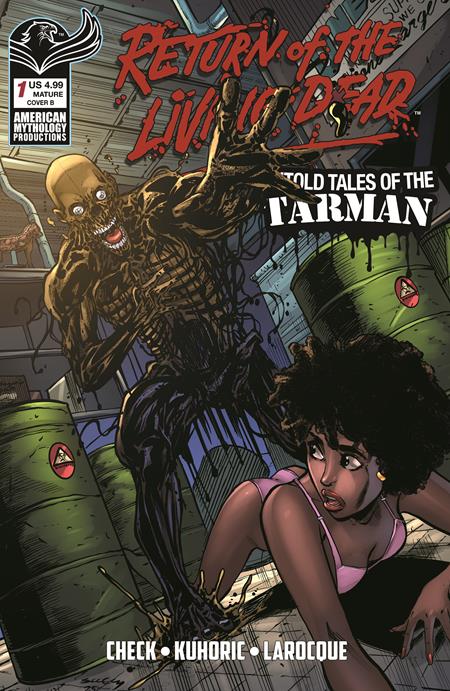 06/10/2026 RETURN LIVING DEAD UNTOLD TALES OF TARMAN #1 CVR B TIM SEELEY VAR (MR) Previously Solicted Thru Diam PRANA PUBLISHERS