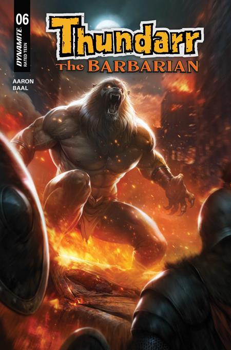 06/17/2026 THUNDARR THE BARBARIAN #6 CVR B FRANCESCO MATTINA VAR DYNAMITE ENTERTAINMENT