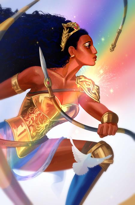06/17/2026 WONDER WOMAN #34 CVR E FATIMA WAJID DC PRIDE CARD STOCK VAR DC COMICS