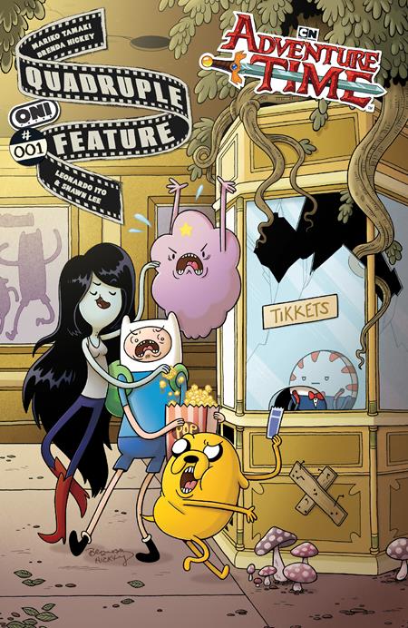 07/01/2026 ADVENTURE TIME QUADRUPLE FEATURE #1 (OF 4) CVR A BRENDA HICKEY ONI PRESS