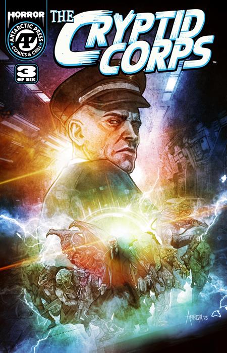 07/22/2026 CRYPTID CORPS #3 (OF 6) CVR B EDWIN J ARROZA VAR MASSIVE PUBLISHING
