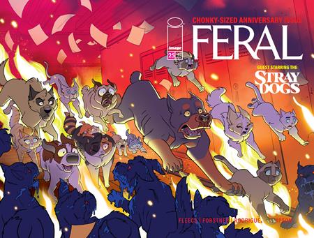 07/29/2026 FERAL #25 CVR A TONY FLEECS & TRISH FORSTNER WRAPAROUND IMAGE COMICS