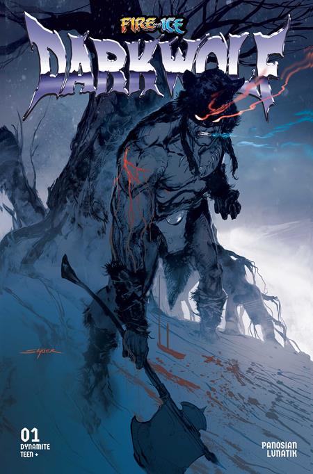 07/08/2026 FIRE AND ICE DARKWOLF #1 CVR D STUART SAYGER VAR DYNAMITE ENTERTAINMENT