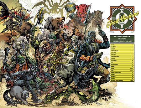 07/01/2026 GHOST MACHINE THE OFFICIAL GUIDEBOOK #4 (OF 5) CVR C IVAN REIS & DANNY MIKI WRAPAROUND VAR IMAGE COMICS