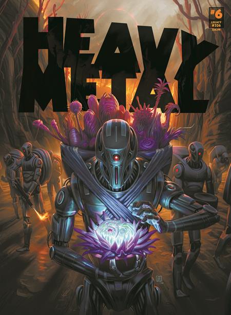 07/29/2026 HEAVY METAL MAGAZINE #6 CVR A FLAVIO GRECO PLAGIA (MR) MASSIVE PUBLISHING