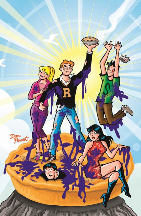 07/15/2026 JUGHEAD PIEMAGGEDDON (ONE SHOT) CVR G DAN PARENT FOIL FULL ART VAR ARCHIE COMICS PUBLICATIONS