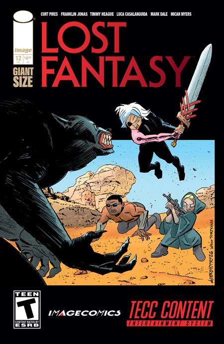 07/29/2026 LOST FANTASY #12 CVR B ALEX DIOTTO VAR IMAGE COMICS