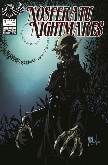 07/29/2026 NOSFERATU NIGHTMARES #1 CVR D ANDREW MANGUM VAR PRANA PUBLISHERS