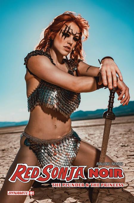 07/01/2026 RED SONJA NOIR THE PLUNDER AND THE PRINCESS #1 (ONE SHOT) CVR C COSPLAY MOLLY STEWART VAR DYNAMITE ENTERTAINMENT