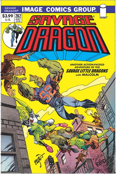 07/22/2026 SAVAGE DRAGON #282 CVR B ERIK LARSEN VAR (MR) IMAGE COMICS