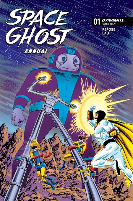 07/15/2026 SPACE GHOST ANNUAL #1 (ONE SHOT) CVR D JERRY ORDWAY VAR DYNAMITE ENTERTAINMENT