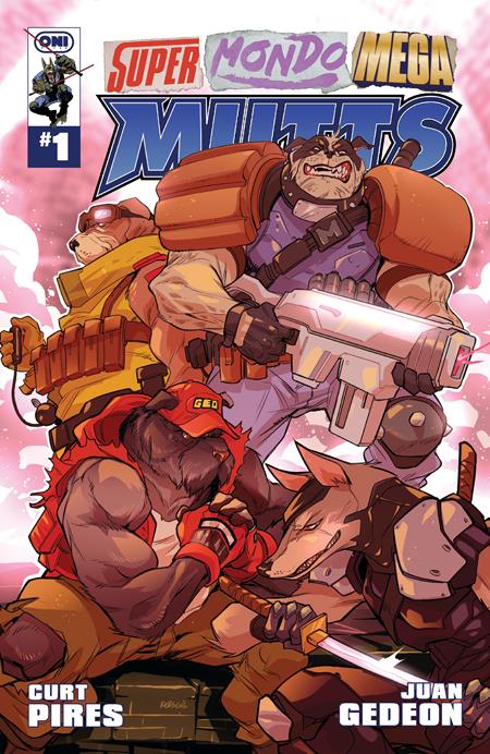 07/15/2026 SUPER MONDO MEGA MUTTS #1 (OF 4) CVR C KARL KERSCHL VAR ONI PRESS