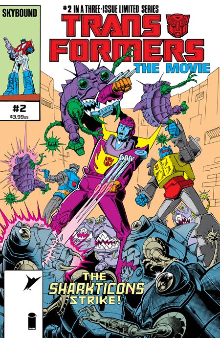 07/01/2026 TRANSFORMERS THE MOVIE 40TH ANNIVERSARY EDITION #2 (OF 3) CVR B DON PERLIN & IAN AKIN & BRIAN GARVEY IMAGE COMICS