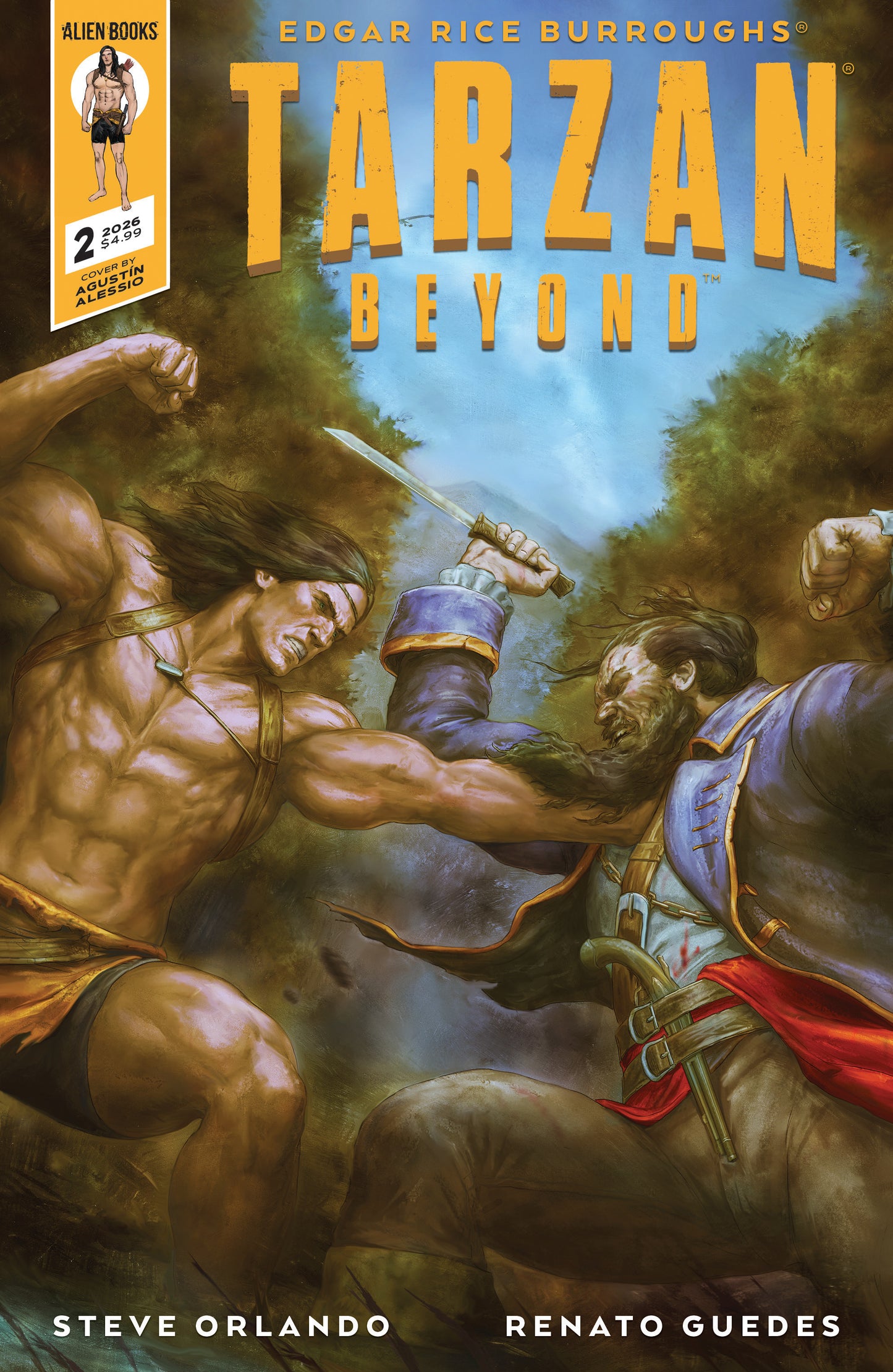 07/22/2026 Tarzan Beyond #2 Cover A (Alessio) IDW PUBLISHING