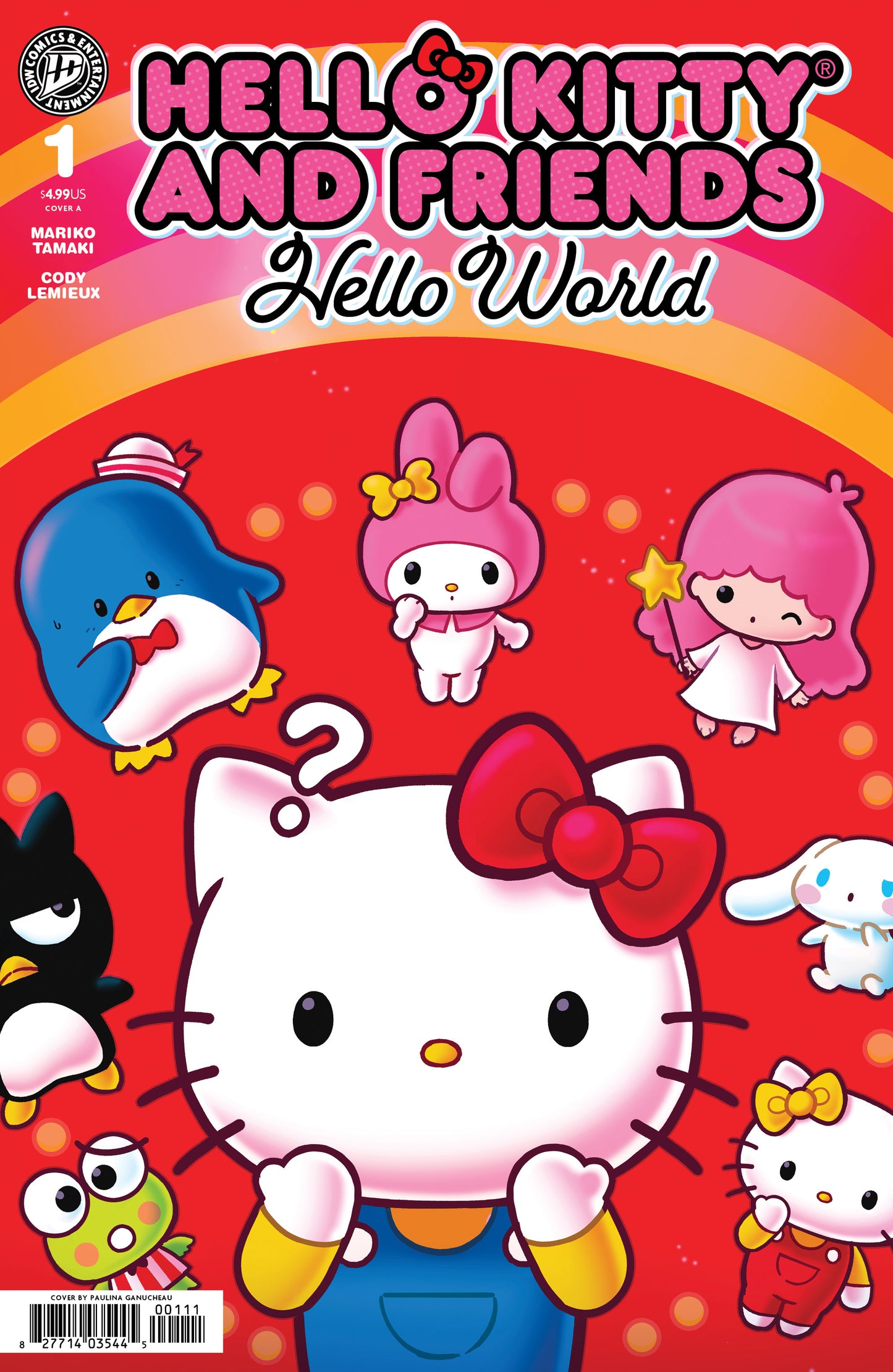 08/12/2026 Hello Kitty and Friends: Hello World! #1 Cover A (Ganucheau) IDW PUBLISHING