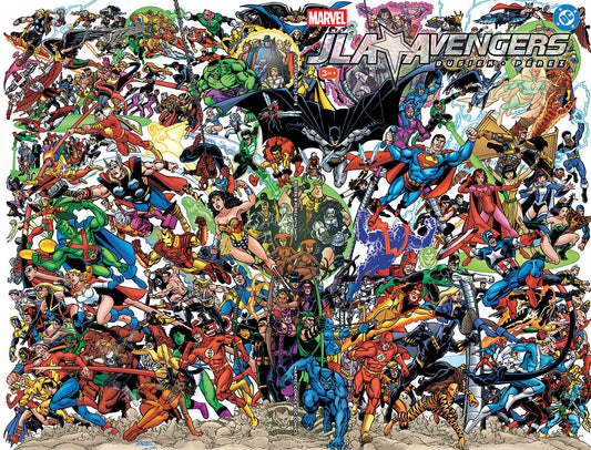 07/22/2026 JLA/AVENGERS #3 FACSIMILE EDITION WRAPAROUND COVER MARVEL