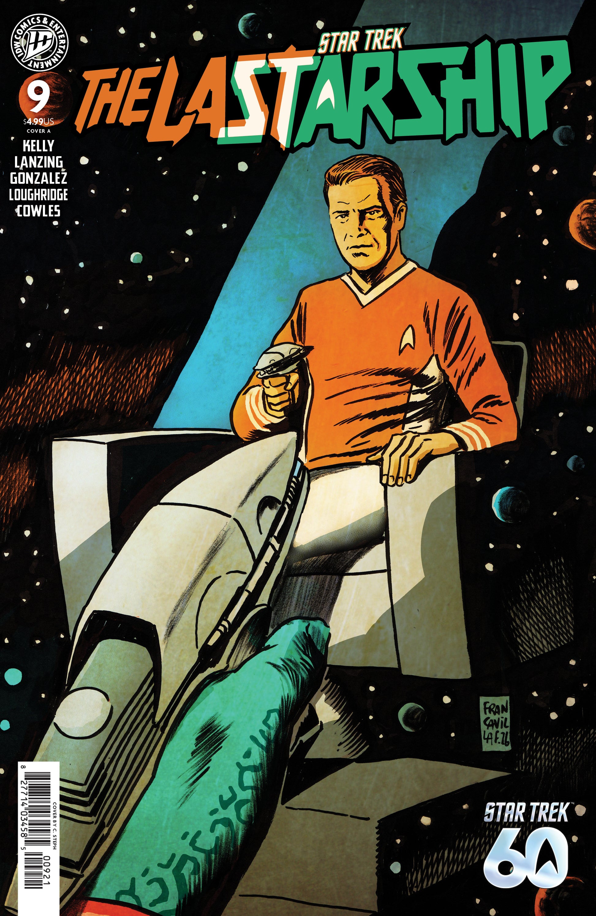 07/15/2026 Star Trek: The Last Starship #9 Cover A (Francavilla) IDW PUBLISHING