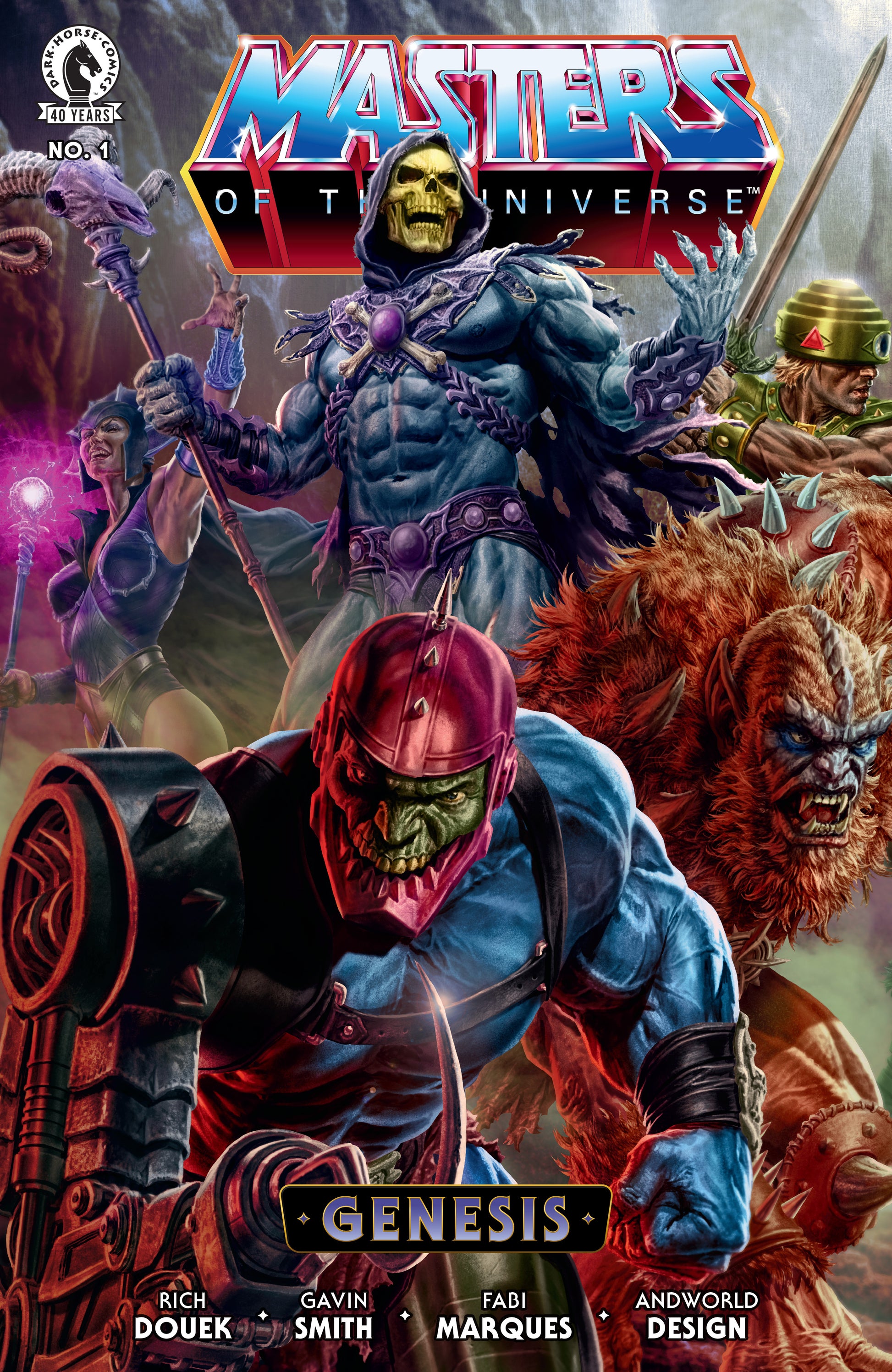08/05/2026 Masters of the Universe: Genesis #1 (CVR B) (Lee Bermejo) DARK HORSE COMICS