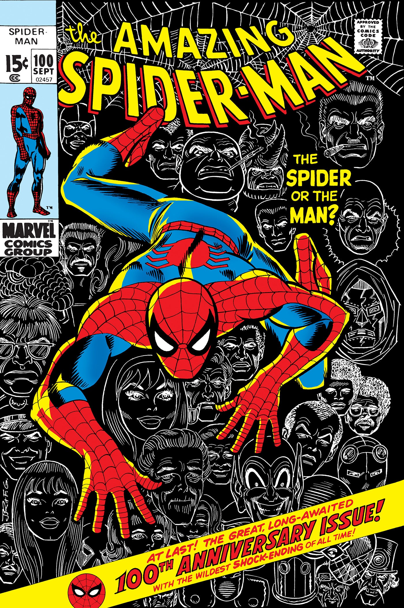 08/12/2026 AMAZING SPIDER-MAN #100 FACSIMILE EDITION FOIL VARIANT MARVEL
