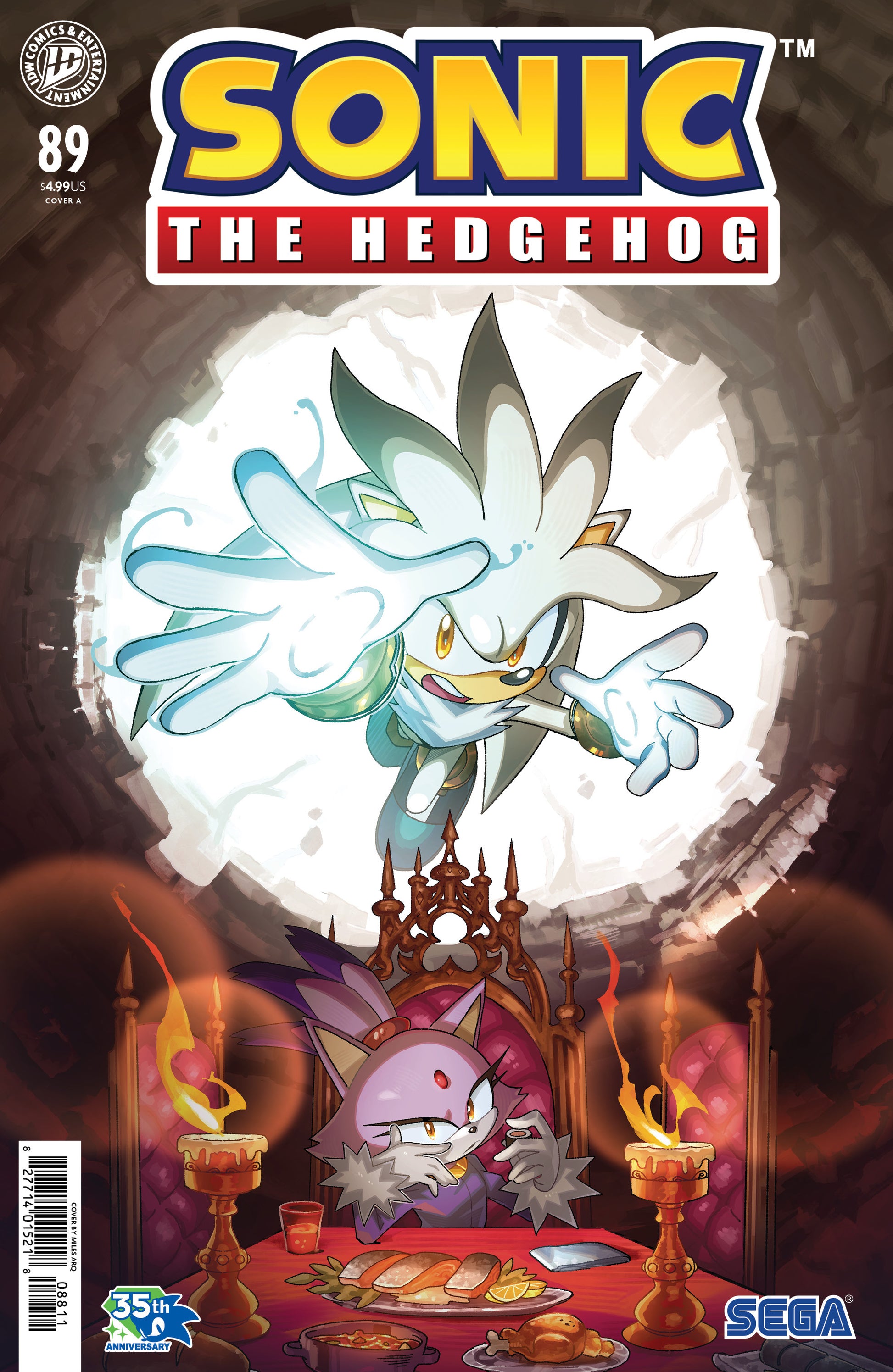 08/05/2026 Sonic the Hedgehog #89 Cover A (Arq) IDW PUBLISHING