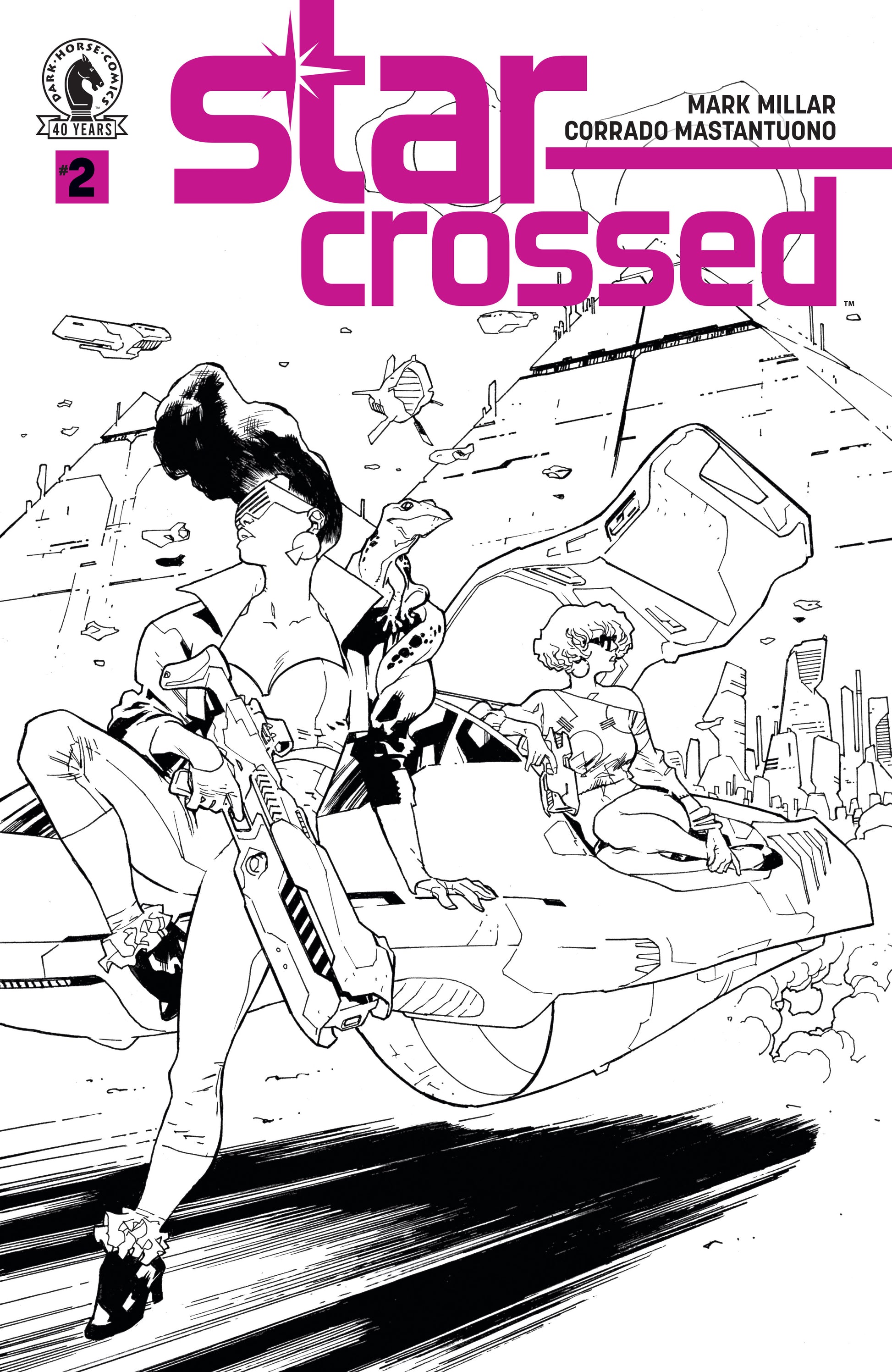 08/19/2026 Star-Crossed #2 (CVR B) (B&W) (Stuart Immonen) DARK HORSE COMICS
