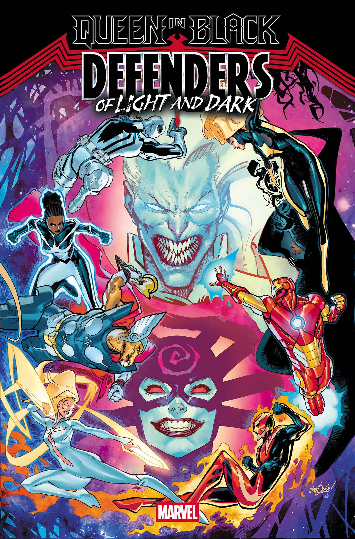 07/08/2026 QUEEN IN BLACK: DEFENDERS OF LIGHT AND DARK #1 [QIB] MARVEL