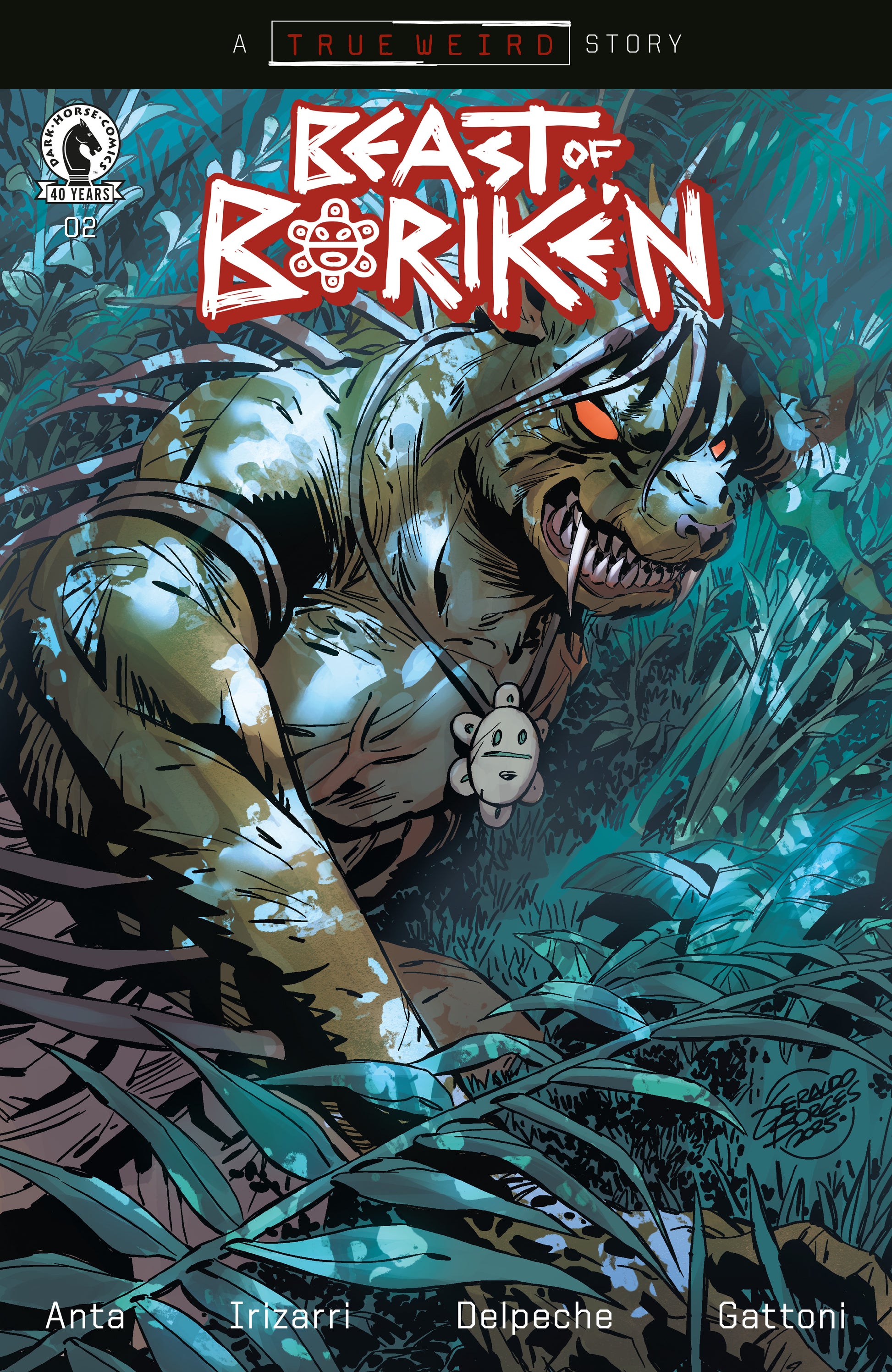 08/12/2026 The Beast of Boriken #2 (CVR B) (Geraldo Borges) DARK HORSE COMICS