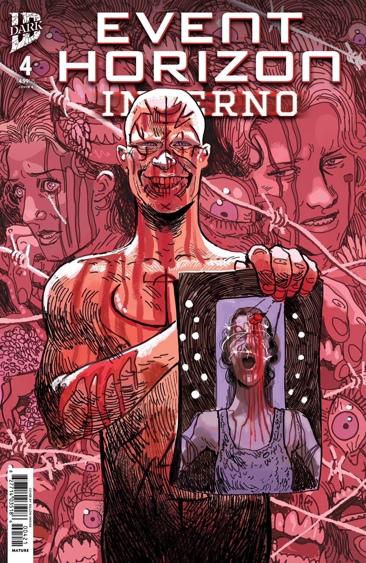 08/05/2026 Event Horizon: Inferno #4 Variant B (Snook) IDW PUBLISHING