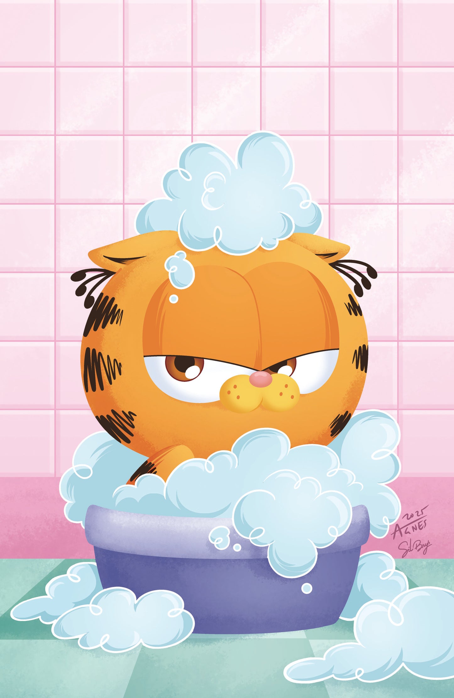 07/08/2026 Baby Garfield #4 E Unlimited Variant (Full Art, Garbowska) BOOM ENTERTAINMENT