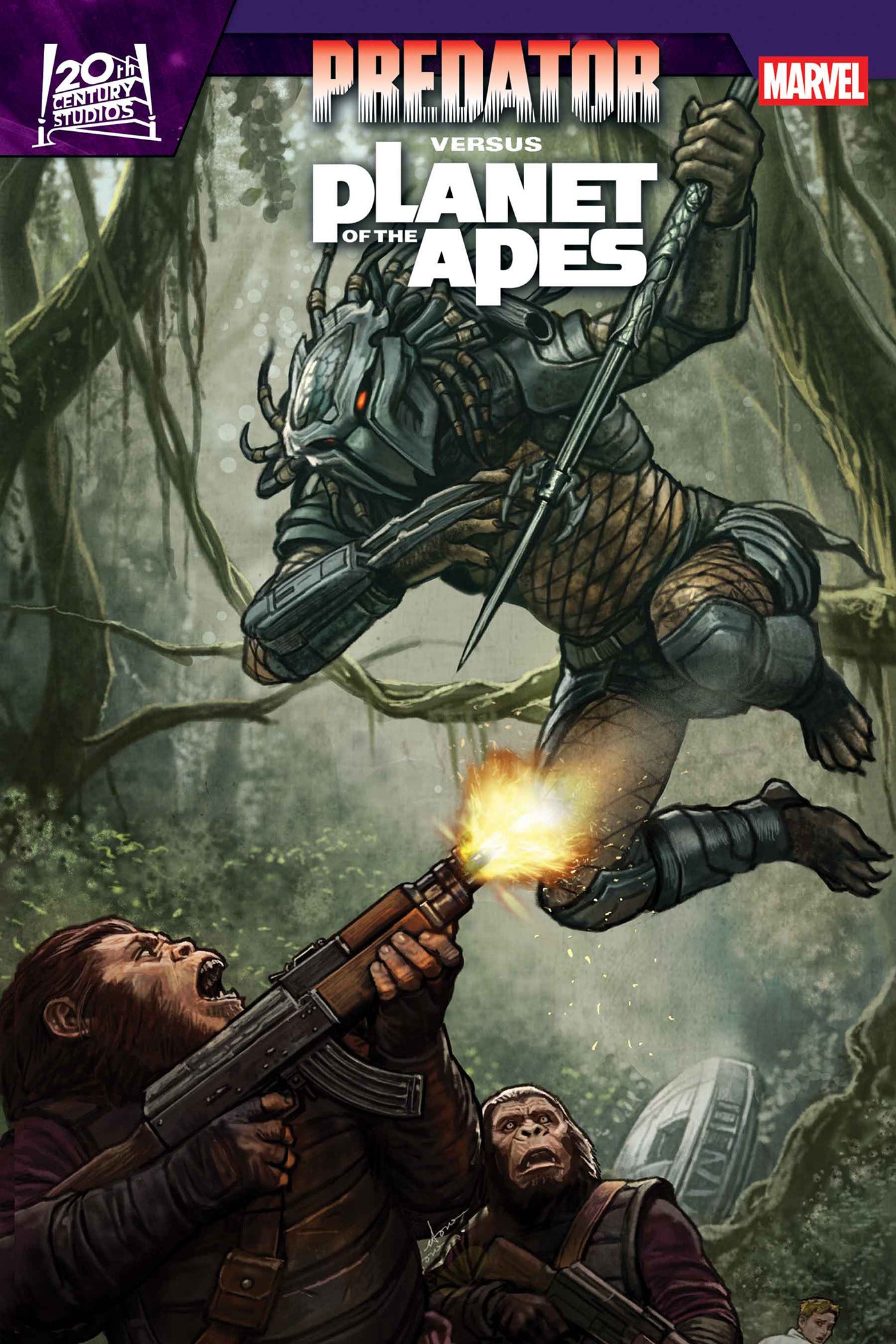07/29/2026 PREDATOR VS. THE PLANET OF THE APES #1 MARVEL