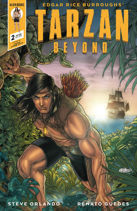07/22/2026 Tarzan Beyond #2 Variant B (Ryp) IDW PUBLISHING
